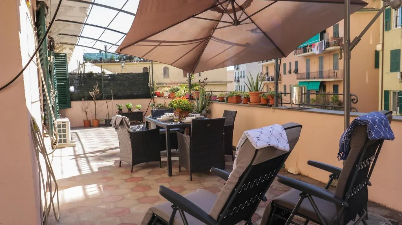 Sole, Terrazza, Centro Citta E Wi-Fi Veloce! Apartment Genoa